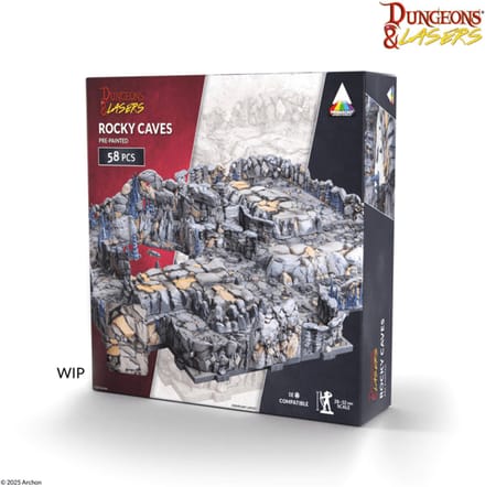 Archon Studio - ROCKY CAVES - pre-painted