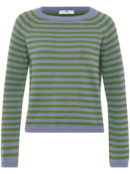 Trui ronde hals Van Peter Hahn multicolour