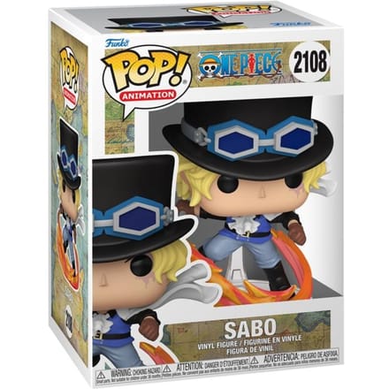 One Piece Sabo (Pop! Animation) vinylfiguur 2108 Unisex Funko Pop! - Neutraal - Standard