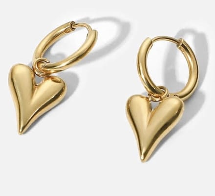 Jomide Oorbellen Hartje - Goudkleurig