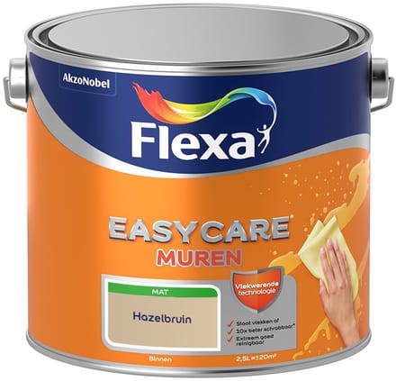 Flexa - Easycare Muren - Hazelbruin - Mengverf - 2,5 L
