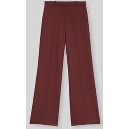 Wijd vallende broek met viscose, model 'Hasmina'