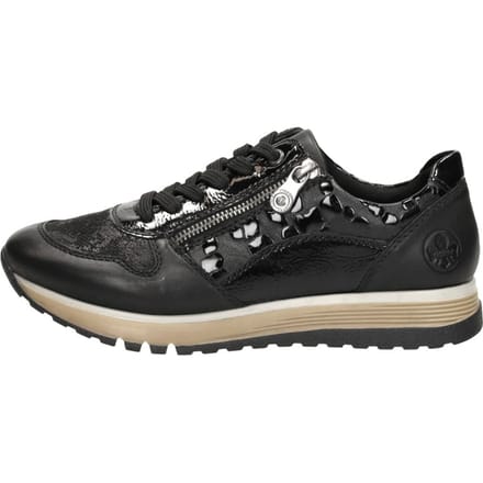 Rieker Sneakers zwart Synthetisch - Dames - Maat 40