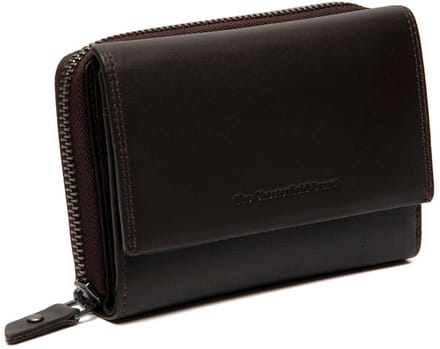 The Chesterfield Brand portemonnee Aldra Wallet Brown donkerbruin