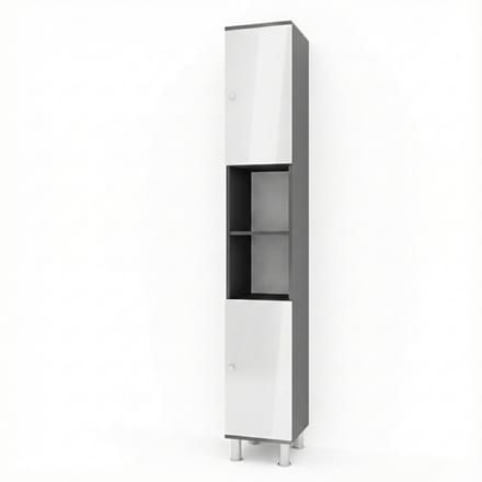 Vicco Fynn Badkamerkast – 30 x 190 cm Antraciet