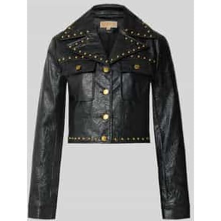 Leren Jas MICHAEL Michael Kors STUDDED FX LEATHER JKT