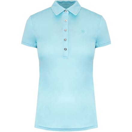 Ariat Talent Dames Lichtblauw Poloshirt