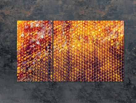 TMK ArtDeko - Snijplank - 90x52 cm - Miod - Glas