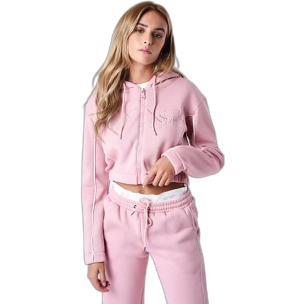 Sweatshirt damescapuchon met rits en elastische band Project X Paris