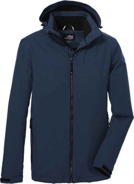Killtec winterjas heren - functionele winterjas heren - 39705 - blauw - maat S