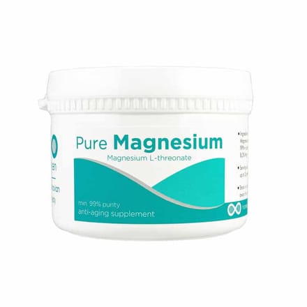 Magnesium l-threonate - 100 gram - pure poeder zonder toevoegingen van Hansen - Scandinavische kwaliteit