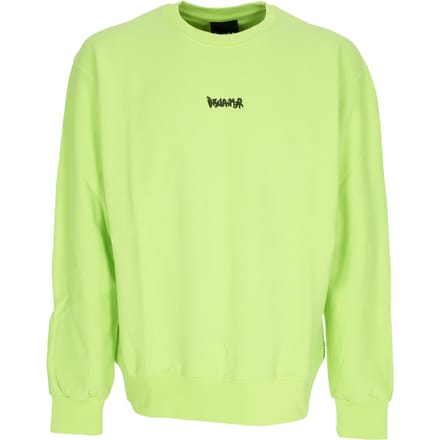 Lichtgewicht Crewneck Man Logo Crewneck Lime