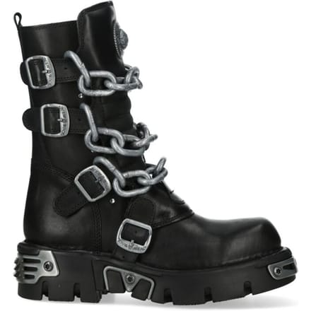 New Rock - Gothic Laarzen - Boot M-373CAD-C1 - EU36 tot EU47 - zwart