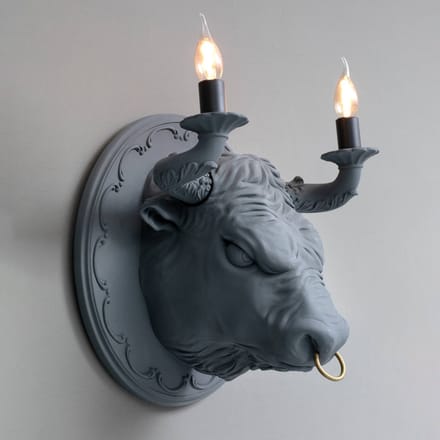 Karman Corrado Wandlamp Mat Grijs