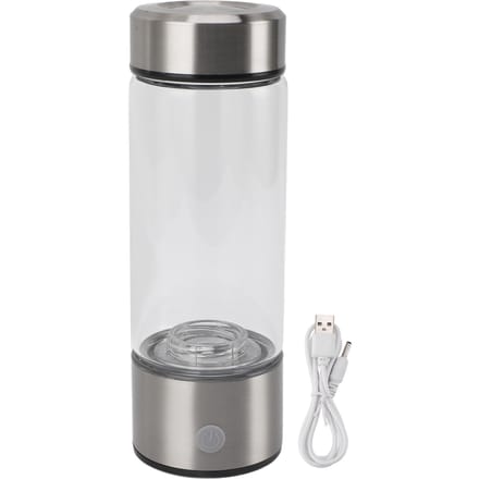 Waterstofwaterfles 420ml Oplaadbare Draagbare Waterstofwatergenerator Waterrijk Water L white