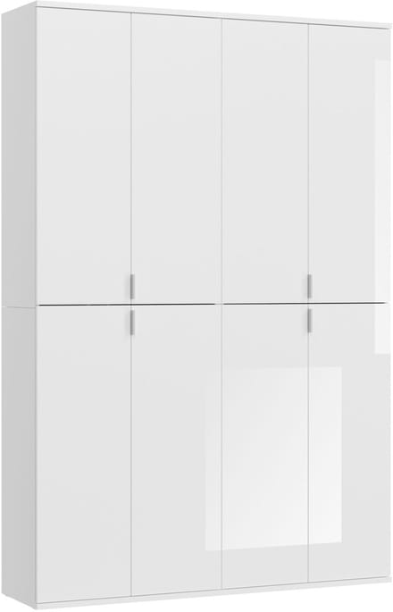 ProjektX kledingkast 8 deuren wit.