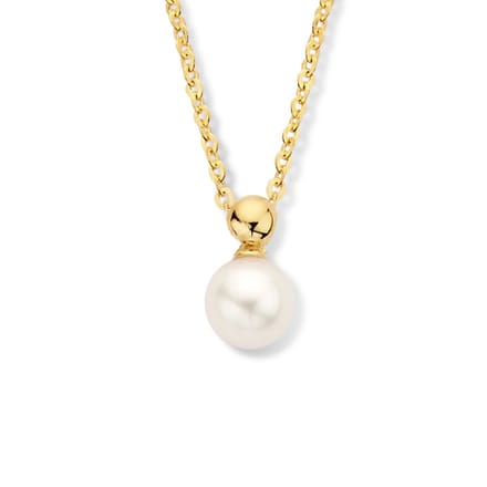 Marie Celeste ketting parel 1,1 mm 41 - 43 - 45 cm - 5.5 - Goud