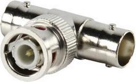 Valueline BNC-008 kabeladapter/verloopstukje | BNC plug naar 2x BNC