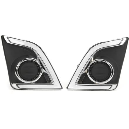 Paire de feux de jour LED avec clignotants pour Isuzu Dmax Dmax 2016 2017 2018 white