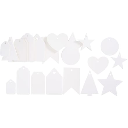 VBS Cadeaulabel "White Mix"