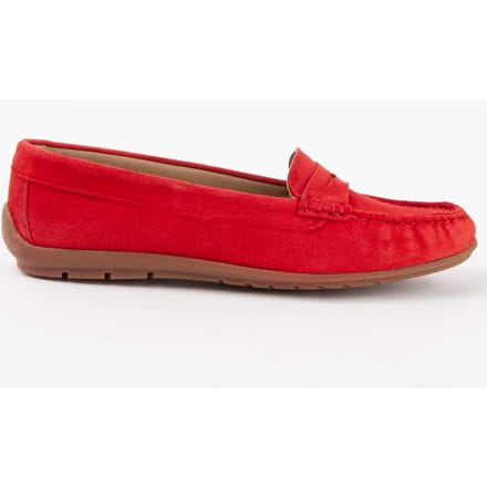 Mocasín De Piel Para Mujer. Purapiel Meilis2 103039 37 rood