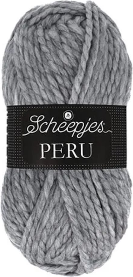 Scheepjes Peru - 60 grijs - Alpaca/Acryl Bulky Dik Garen