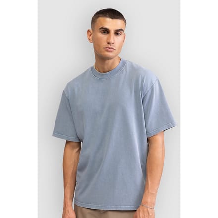 Redefined Rebel RRGomes Boxy Fit T-Shirt blauw