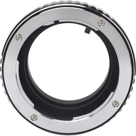 Adaptateur de Monture d'Objectif pour Objectif Olympus OM vers Appareil Photo Monture M Alliage d'Aluminium Bague Adaptatrice d'Objectif pour Leica gray