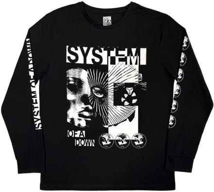 System Of A Down - Hypno HiContrast Longsleeve shirt - S - Zwart