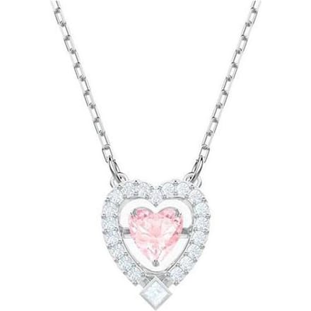 Collier pendentif cœur Sparkling Dance Swarovski pour femme 5465284 Box (Random Color) white
