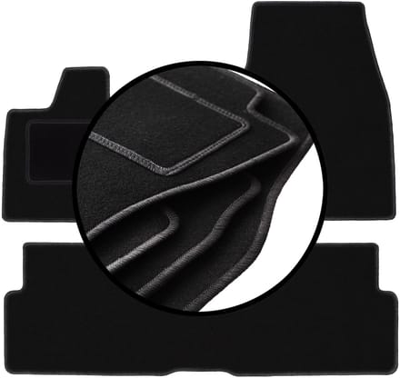 Complete set veloursmatten voor: BMW I3 L01 hatchback (2013-)