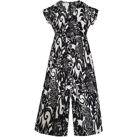 Jersey jumpsuit met riem dames Mat Fashion