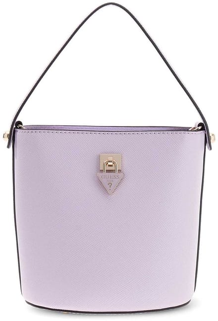 GUESS schoudertas Patsie Top Handle Bucket Lilac paars