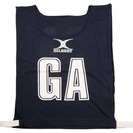 Gilbert Netball Monochrome Netball Bibs - Medium - Royal