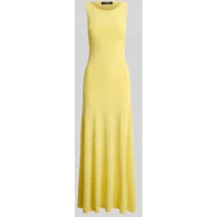 Maxi-jurk van mix van viscose en katoen