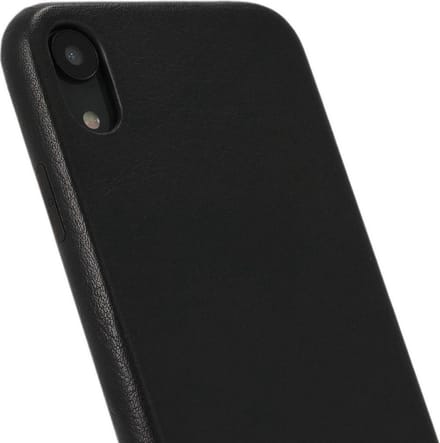 Minim Apple iPhone XR Hoesje Back Cover Hoesje Zwart