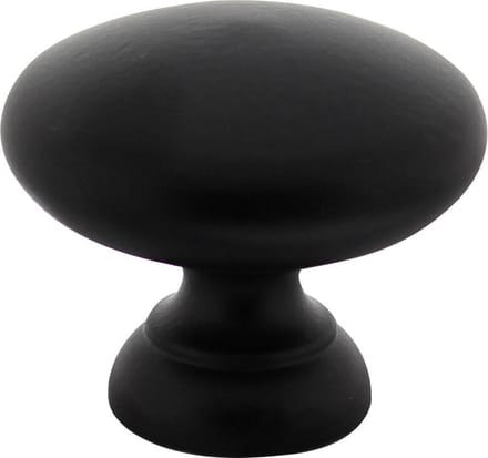 Intersteel Meubelknop paddenstoel Ø32 mm zwart