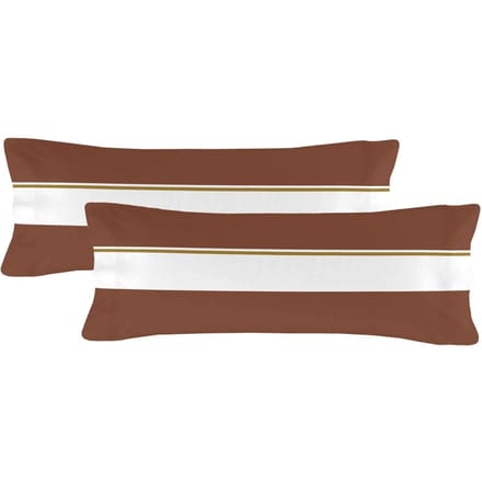 Set van 2 kussenslopen Golden Lands | Blanc