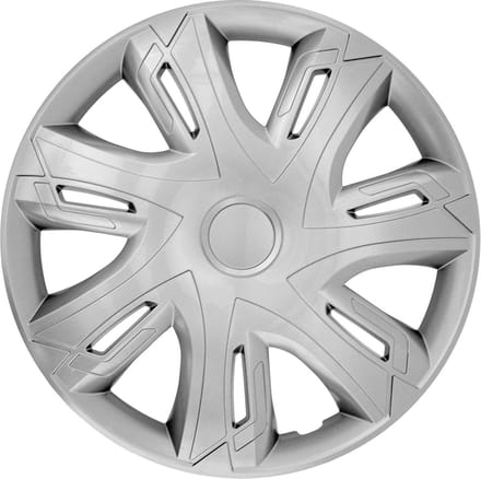 NRM - N-Power Wieldoppen 14 "| ABS kunststof - Zilver