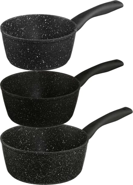 5Five - Steelpannen - Alle warmtebronnen - Set 3x - Dia 16/18/20 cm