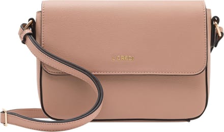 L.CREDI Schoudertas Olga Flapbag Blush Oud roze