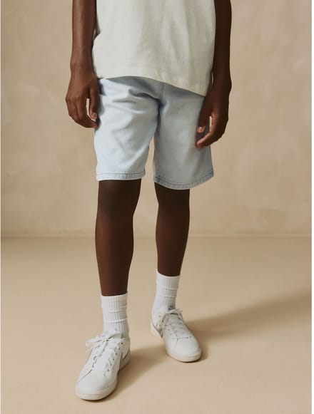 Next - Jongens - Bermuda-shorts met trekkoord - Blauw