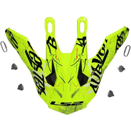 Vervangende visier voor crossmotorhelm LS2 MX708