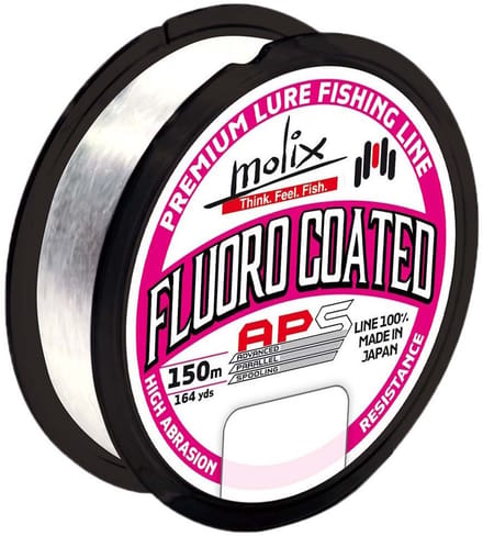 Molix Fluoro Coated Aps Flurocarbon 150 M Zilver 0.133 mm
