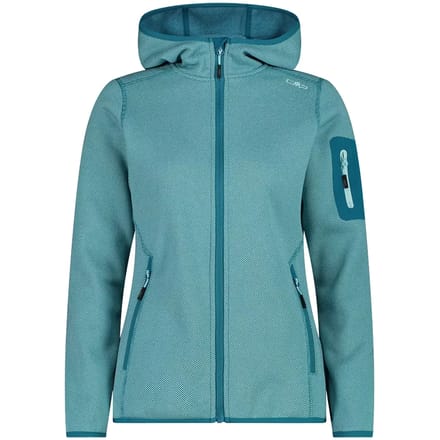 Dames fleece met capuchon CMP