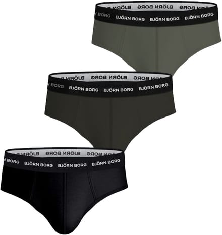 Björn Borg Cotton Stretch brief - heren slips (3-pack) - multicolor