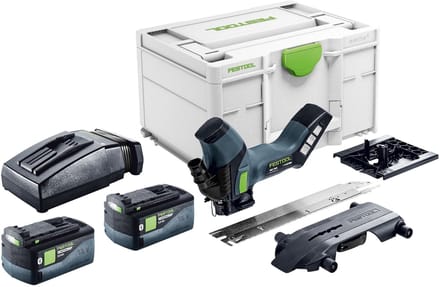 Festool ISC 240 EB-Basic accu-isolatiezaag 18 V 240 mm + 2x accu 5.0 Ah + lader + Systainer