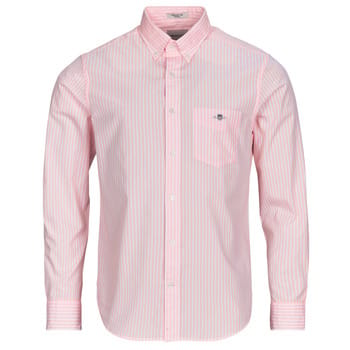 Overhemd Lange Mouw Gant REG CLASSIC POPLIN STRIPE SHIRT