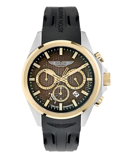 Aston Martin Thrill HLC W MTRH2S605 Horloge - Siliconen - Zwart - Ø 44 mm