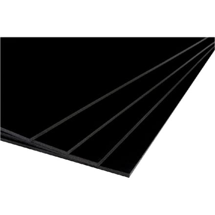 Foamboard A4 2-zijdig 5mm zwart